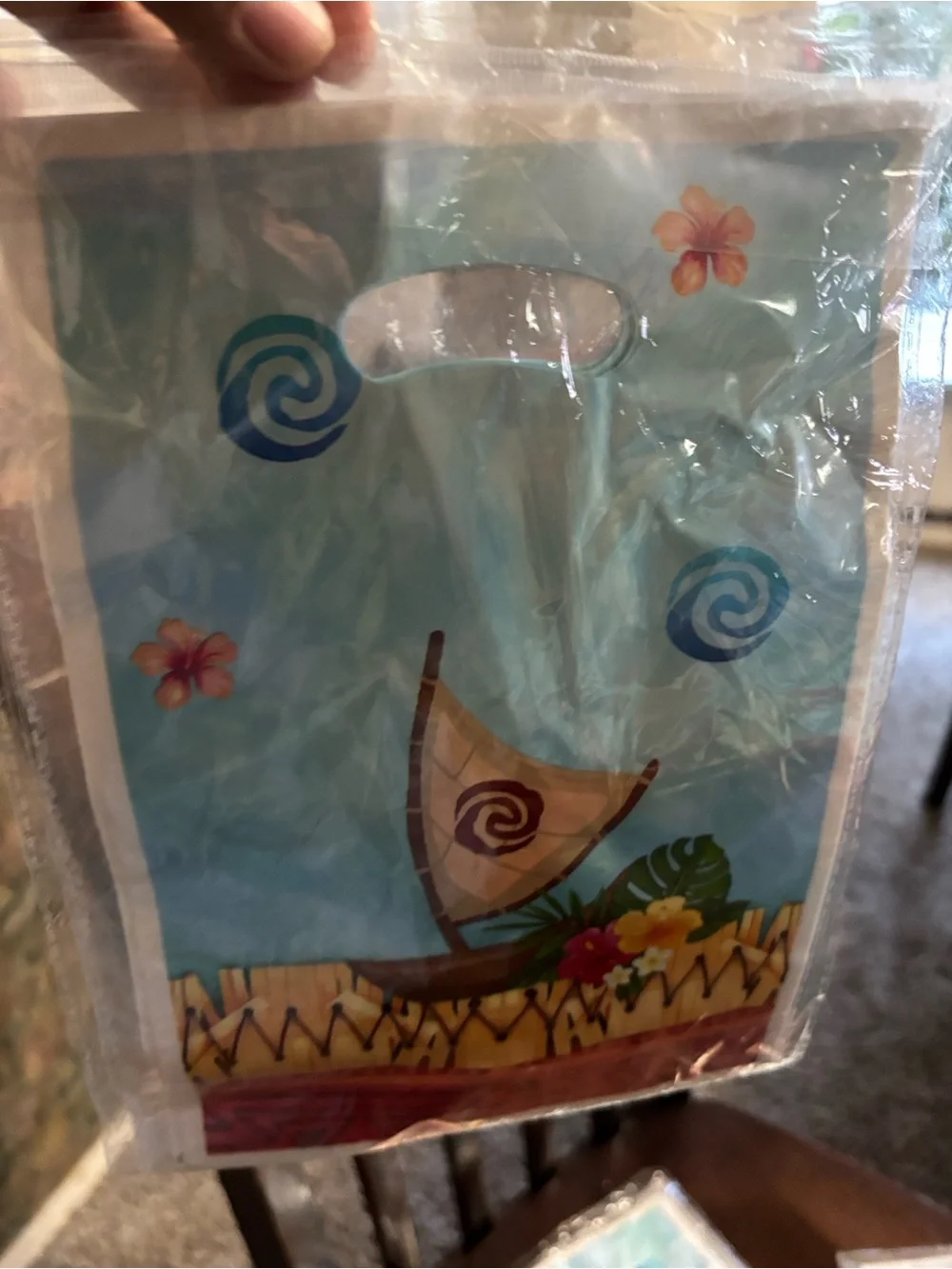 Tropical Boat Treat Bags - Blue Party Favor Bags 30 bags